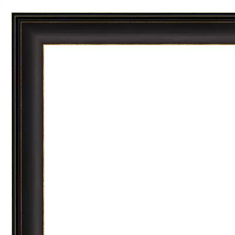 Specchio da parete incorniciato Trio 20" x 24" Bronzo anticato - Amanti Art