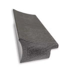 Specchio da parete stretto ed elegante 41"x30" per bagno, finitura peltro - Amanti Art: Hardware di montaggio incluso