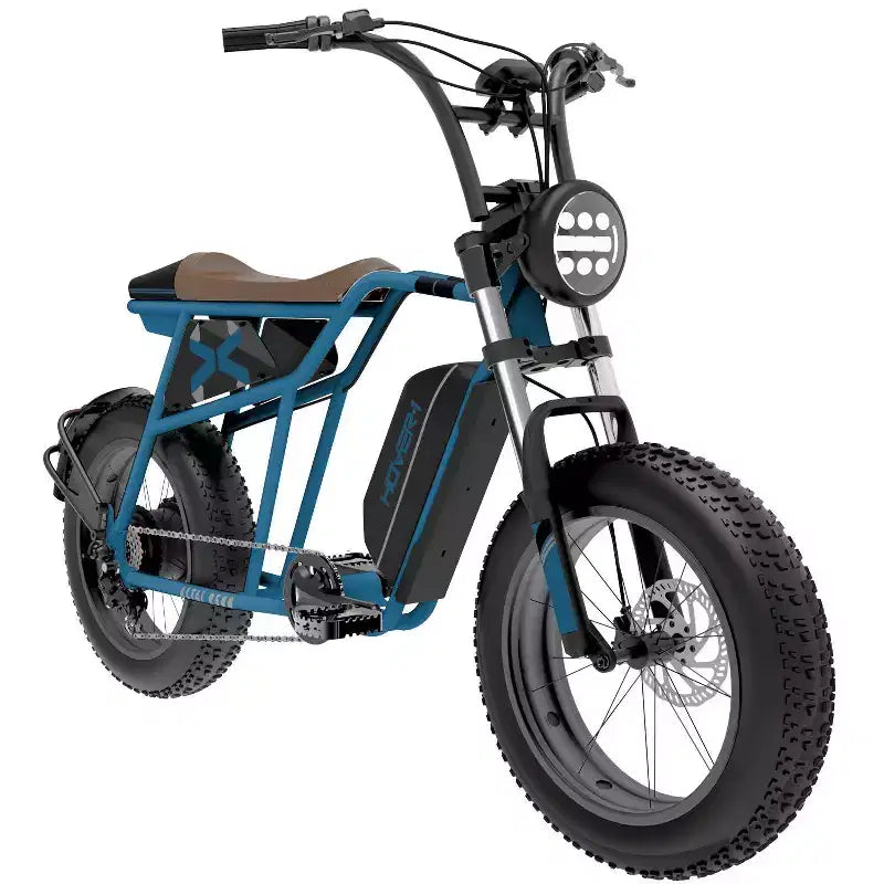 Hover 1 Adult Altai R500 20" Step-Over Electric Cruiser Bike - Blue