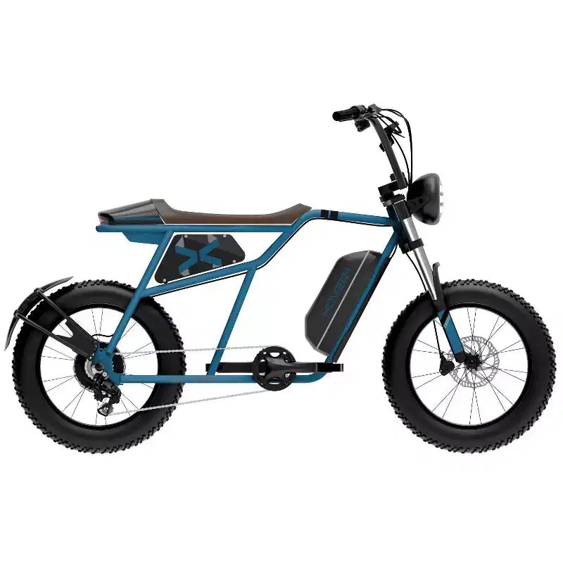 Bicicletta elettrica da città Hover 1 Adult Altai R500 20" Step-Over - Blu