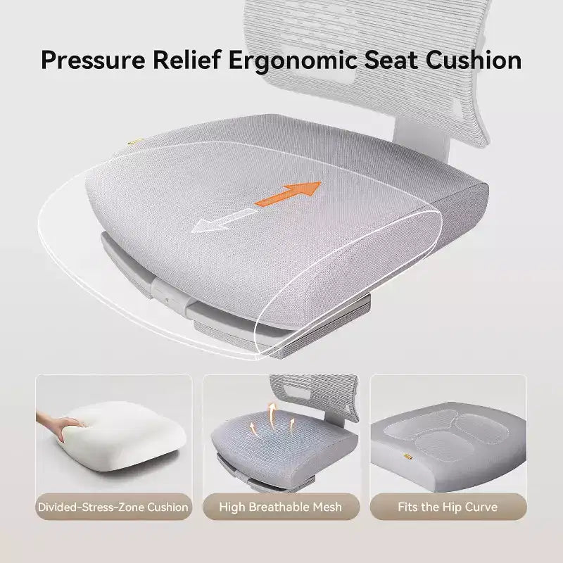 Newtral Magich-GPro Home Office Chair with Footrest - 4D Armrest