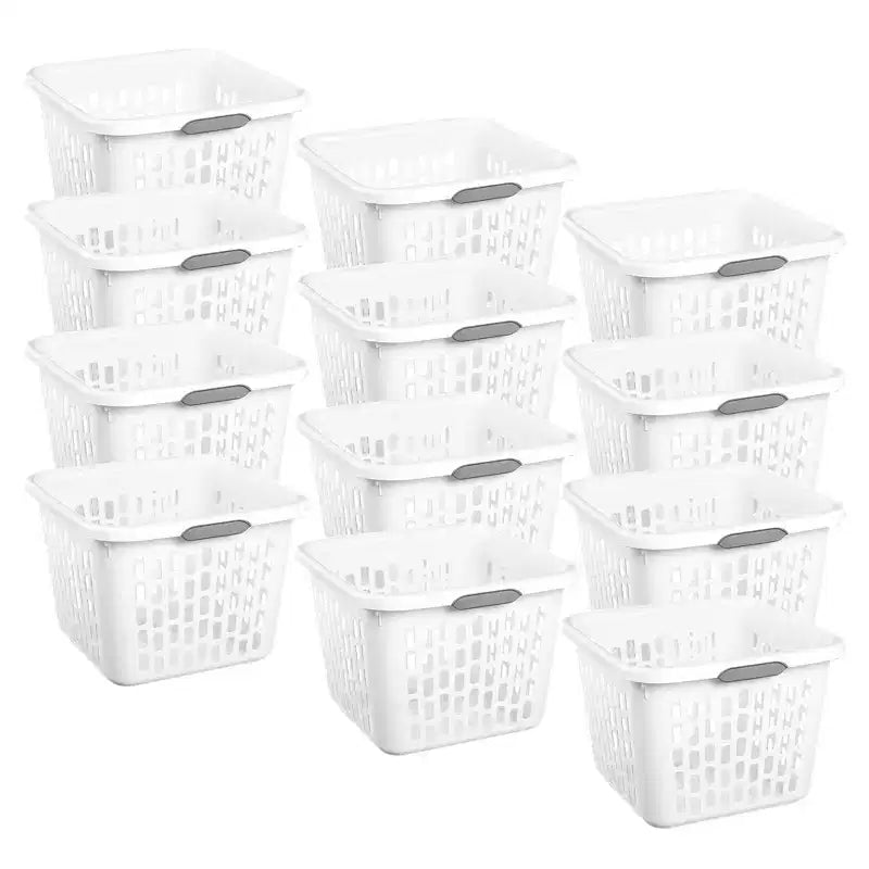 Cesto Portabiancheria Sterilite, Cesto in Plastica con Manici