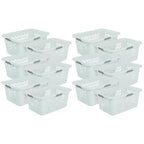 Cesto Portabiancheria Sterilite, Cesto in Plastica con Manici