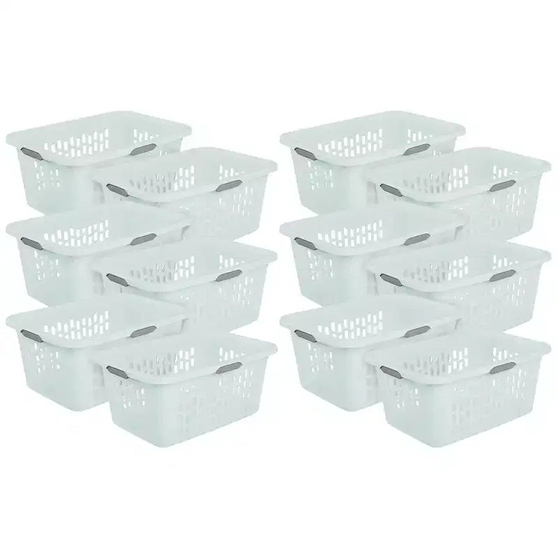 Cesto Portabiancheria Sterilite, Cesto in Plastica con Manici