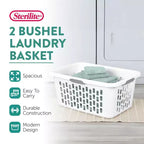 Cesto Portabiancheria Sterilite, Cesto in Plastica con Manici