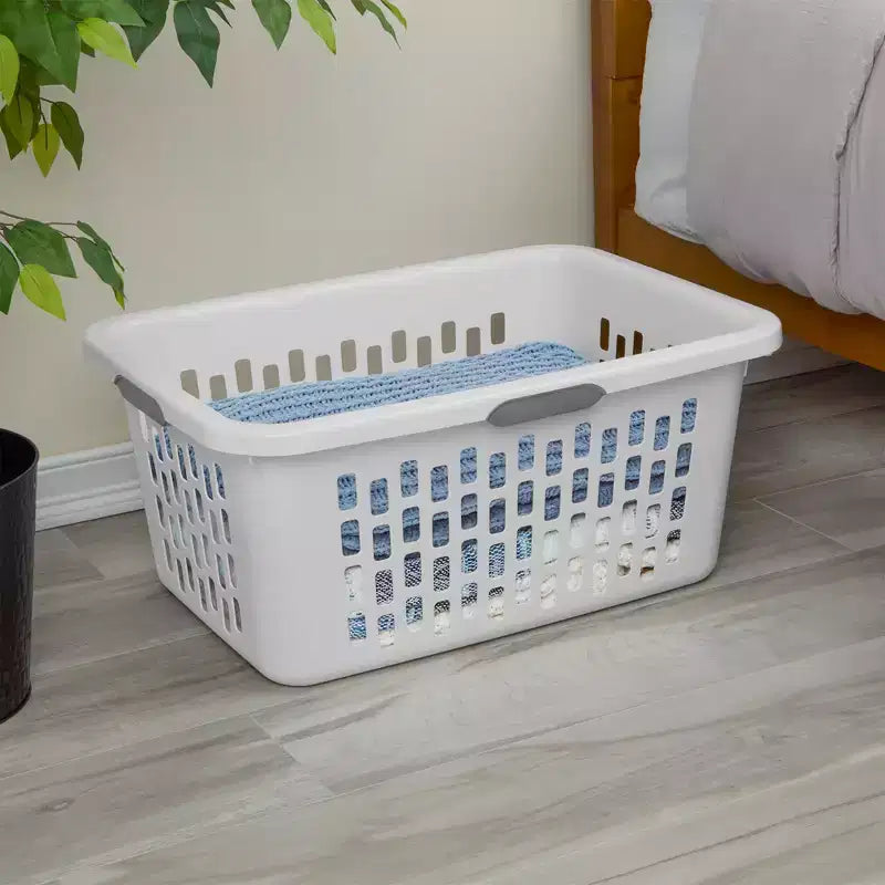 Cesto Portabiancheria Sterilite, Cesto in Plastica con Manici
