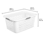 Cesto Portabiancheria Sterilite, Cesto in Plastica con Manici