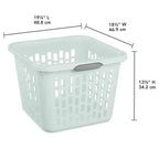 Cesto Portabiancheria Sterilite, Cesto in Plastica con Manici