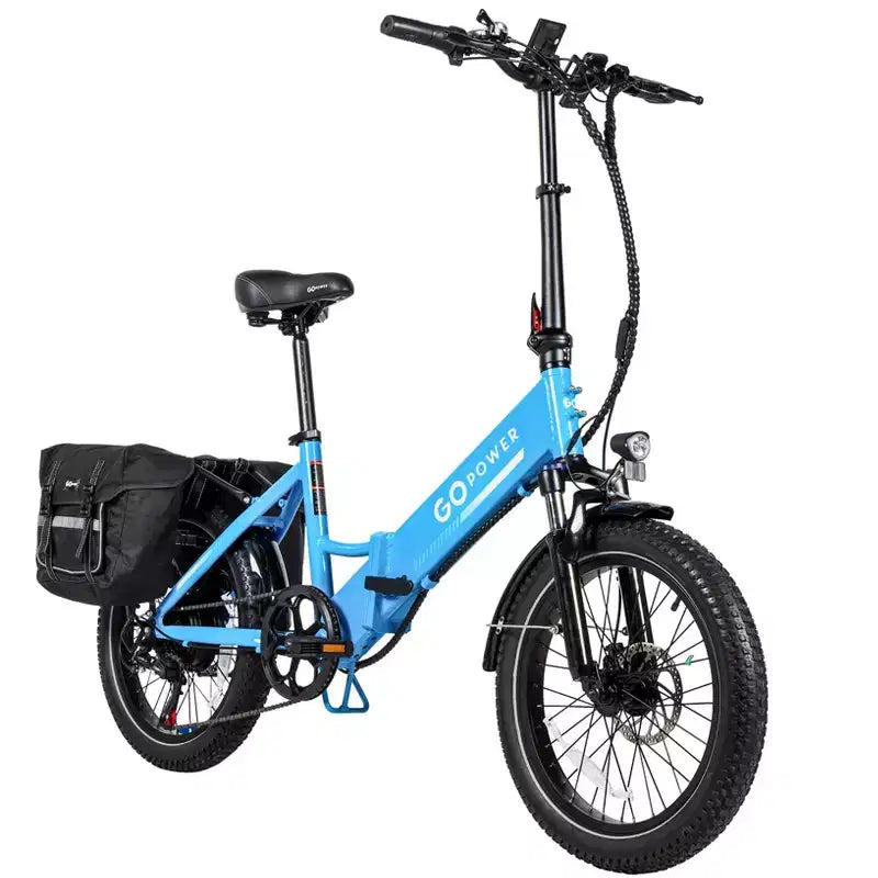 GoPowerBike GoPlus Bici Elettrica Pieghevole per Adulti