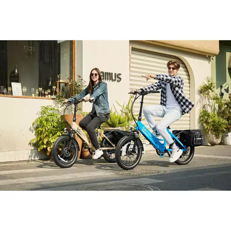 GoPowerBike GoPlus Bici Elettrica Pieghevole per Adulti
