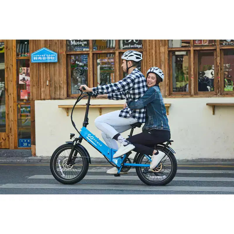 GoPowerBike GoPlus Bici Elettrica Pieghevole per Adulti