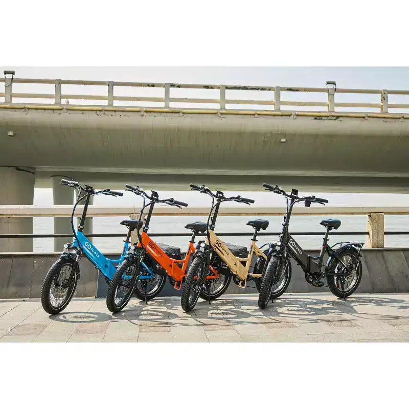 GoPowerBike GoPlus Bici Elettrica Pieghevole per Adulti