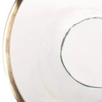 Szabo Round Accent Table - FOX5533A - Gold/Clear - Safavieh Couture