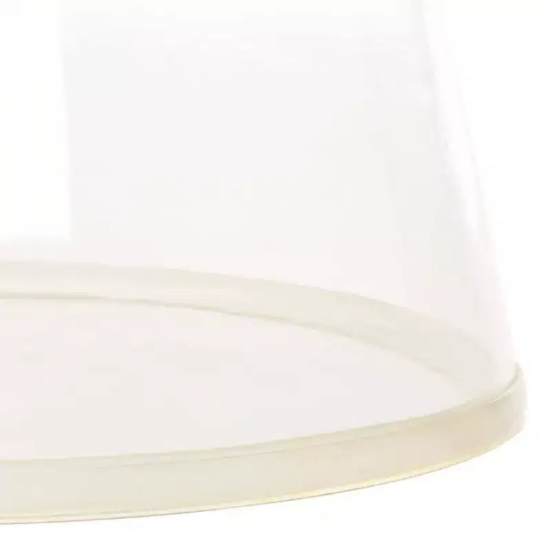 Szabo Round Accent Table - FOX5533A - Gold/Clear - Safavieh Couture