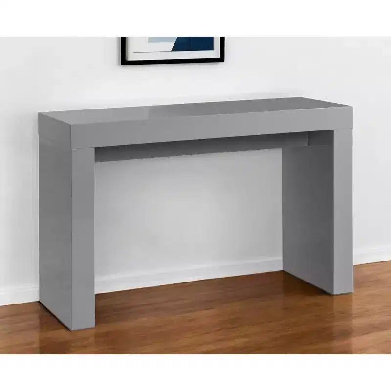 HomeRoots 47 Tavolo Consolle con Piano in Legno Grigio