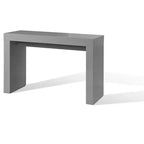HomeRoots 47 Tavolo Consolle con Piano in Legno Grigio