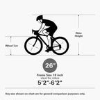 Hykolity 26/27.5-Inch Mountain Bike, Mens Womens, Steel Full Suspension, 18-Speed, Adjustable Saddle, Linear Pull Brakes, Alloy Rims