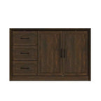 Famapy Wood - Grain Buffet Chest Kitchen Cabinet with Anti - Tipping Device - 3 Drawers+2 Doors for Kitchens or Living Room Storage