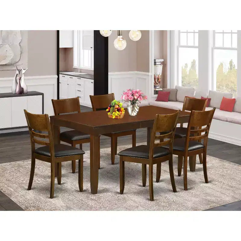 Set sala da pranzo - Tavolo da pranzo con allunga e sedie da cucina