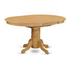 HomeStock Belmont Set da pranzo 5 pezzi con un tavolo da cucina e 4 sedie da cucina con seduta in legno in rovere