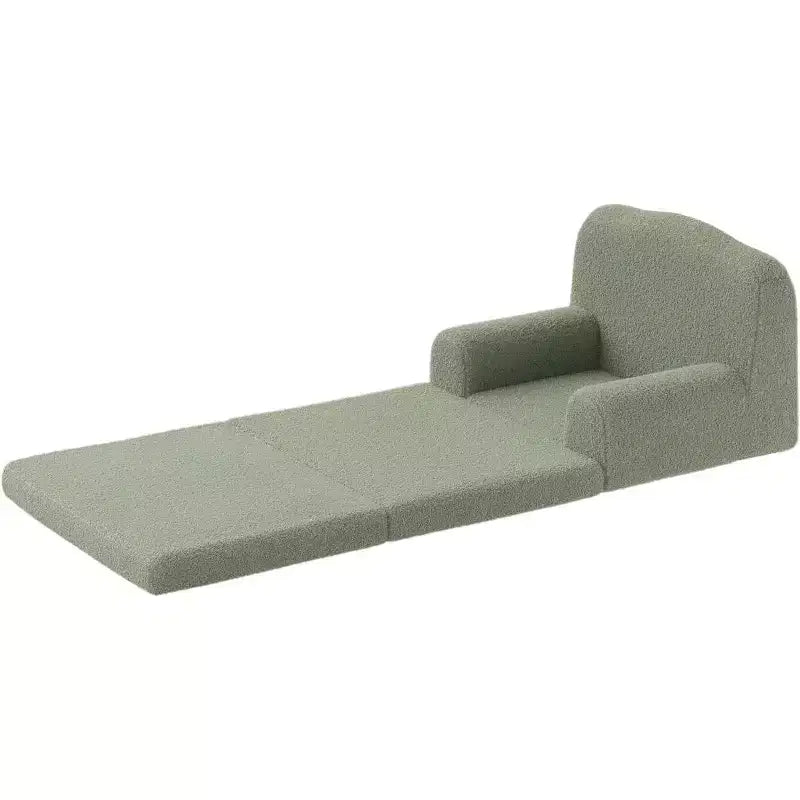 Divano 2-in-1 COZONY, Divano Pieghevole per Bambini da Poltrona a Lettino, Sedia in Schiuma
