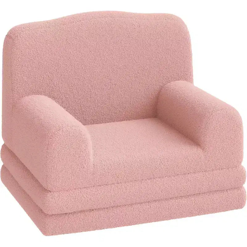 Divano 2-in-1 COZONY, Divano Pieghevole per Bambini da Poltrona a Lettino, Sedia in Schiuma