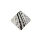 Signature Design by Ashley Baretton Tavolino da caffè piccolo - Marmo naturale con tonalità nero/bianco/tortora, design quadrato