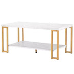 Karl Home Marble Top Coffee Table