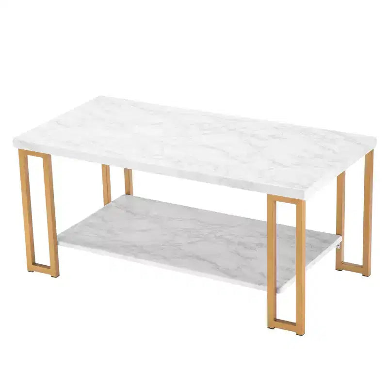 Karl Home Marble Top Coffee Table