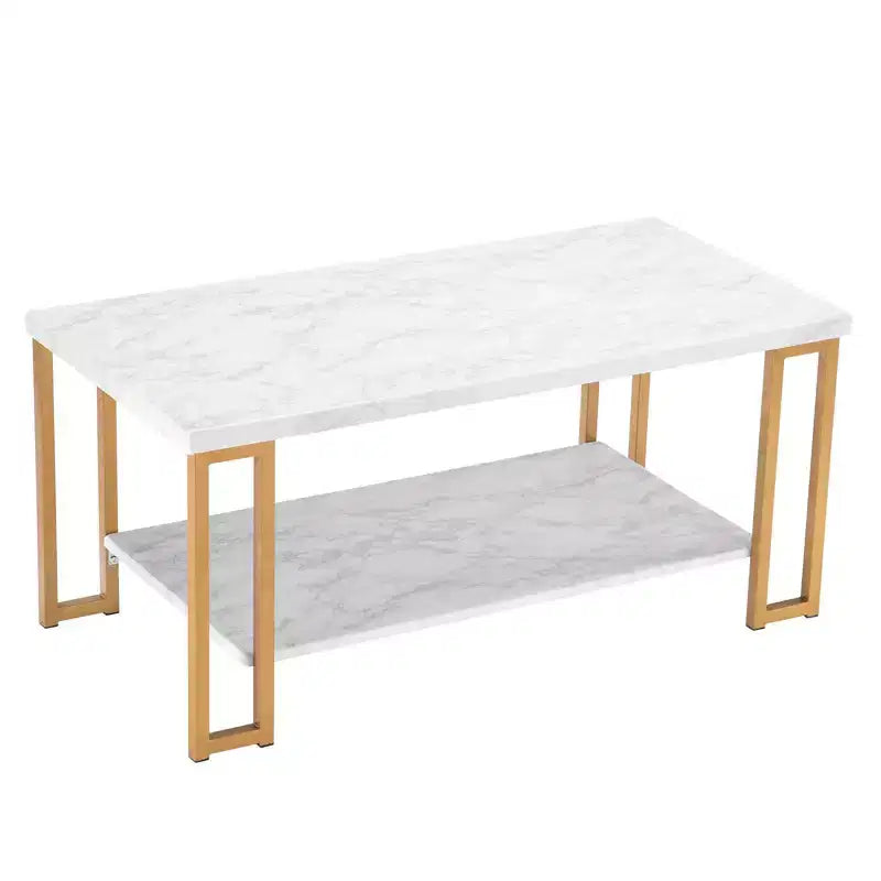 Karl Home Marble Top Coffee Table