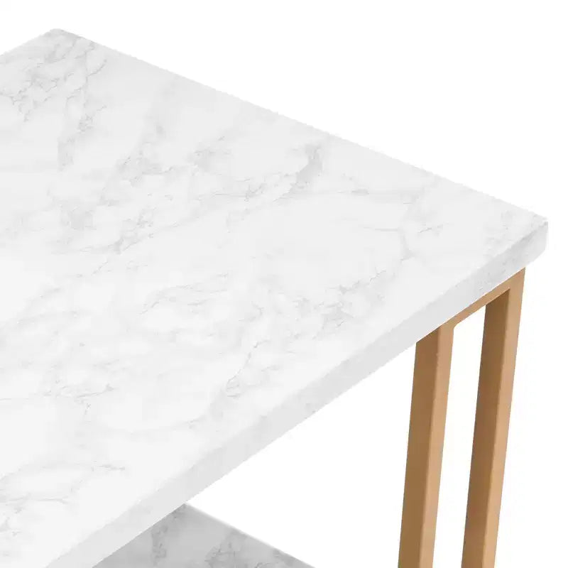 Karl Home Marble Top Coffee Table