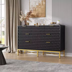 Modern 7-Drawer Dresser with Wide Top & Deep Drawers. A Large Wood Storage Chest for Bedroom, Hallway, or Living Room.