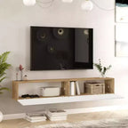 Mobile TV HomeStock - Mobile da Soggiorno con Ripiani e Ante Contenitore