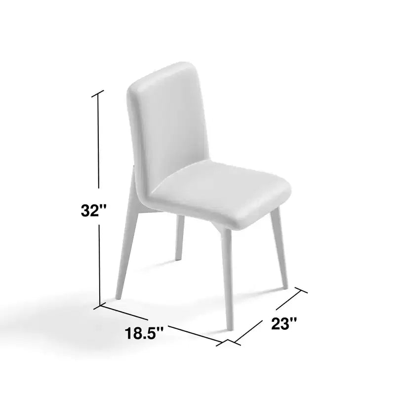 MAYEERTY Dining Chair Wood Leg for Kitchen Dining Area