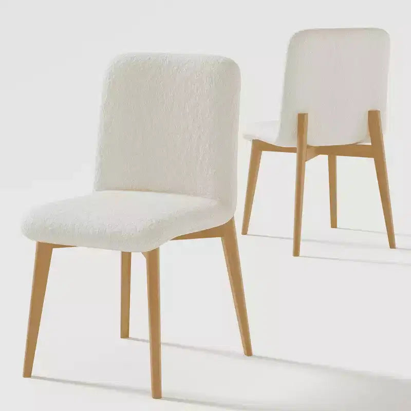MAYEERTY Dining Chair Wood Leg for Kitchen Dining Area