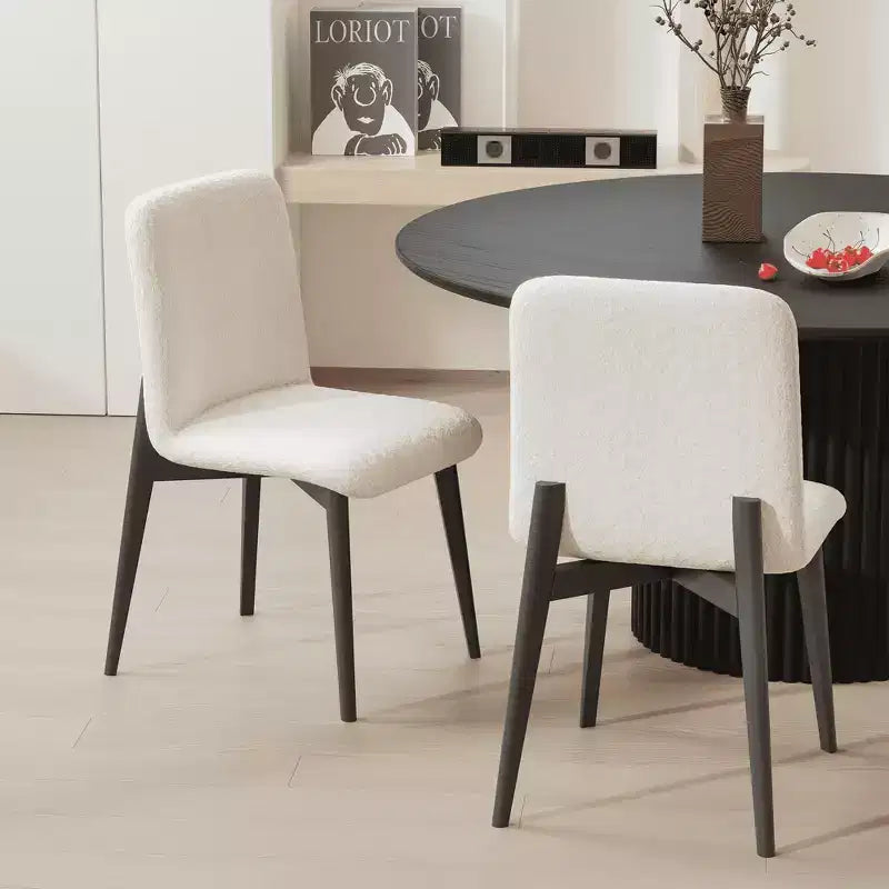 MAYEERTY Dining Chair Wood Leg for Kitchen Dining Area