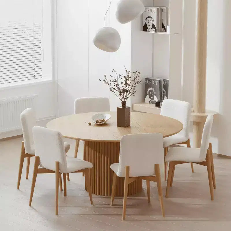 MAYEERTY Dining Chair Wood Leg for Kitchen Dining Area