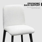 MAYEERTY Dining Chair Wood Leg for Kitchen Dining Area