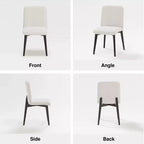 MAYEERTY Dining Chair Wood Leg for Kitchen Dining Area