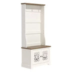 Galano Calidia Cizens Hall Tree - Ivory