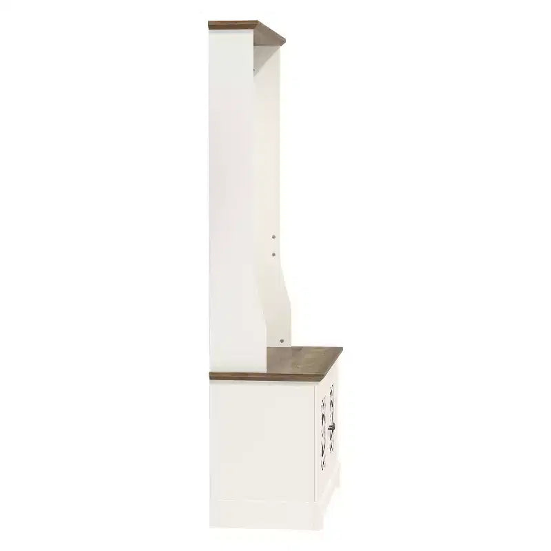 Galano Calidia Cizens Hall Tree - Ivory