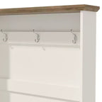 Galano Calidia Cizens Hall Tree - Ivory