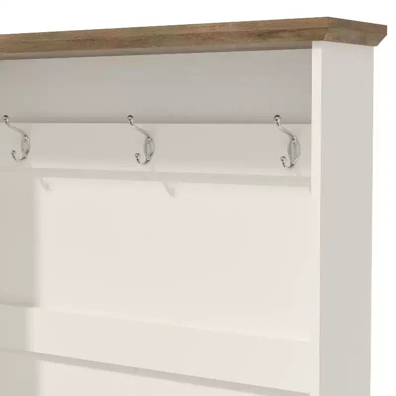 Galano Calidia Cizens Hall Tree - Ivory