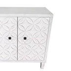 GDFStudio Sophia Madia moderna a buffet da 152 cm con 4 ante e ripiani regolabili