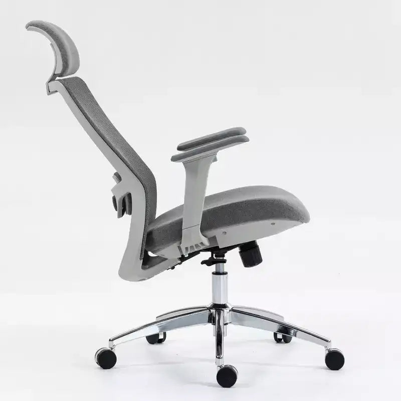 Okak Computer Chair with High Back, Office Chair with Headrest and Wheels, Mesh Desk Chair for Office, Study, Reading Room