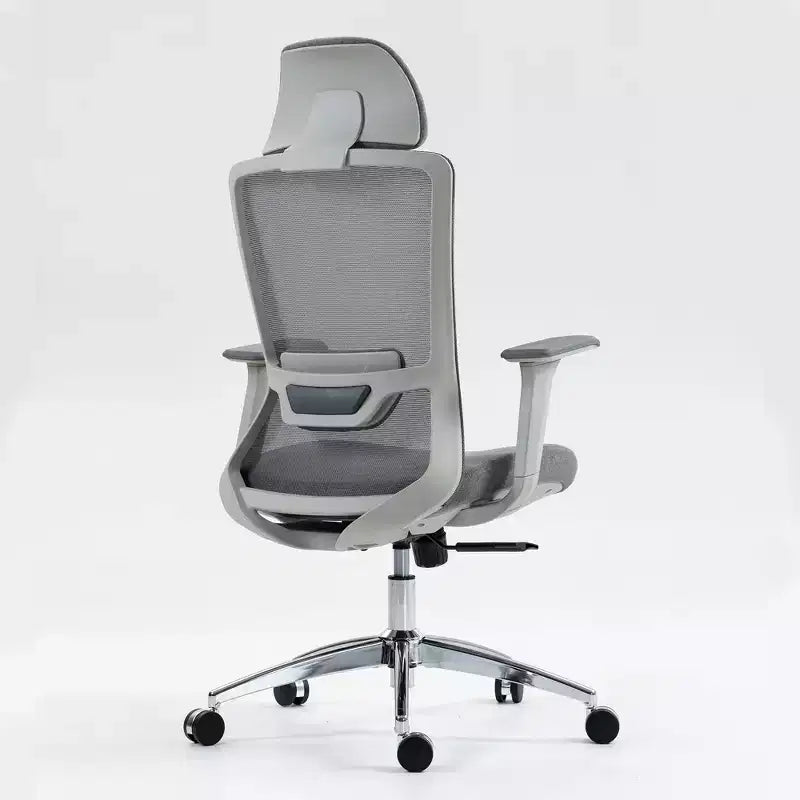 Okak Computer Chair with High Back, Office Chair with Headrest and Wheels, Mesh Desk Chair for Office, Study, Reading Room