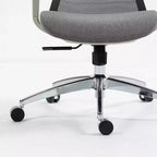 Okak Computer Chair with High Back, Office Chair with Headrest and Wheels, Mesh Desk Chair for Office, Study, Reading Room
