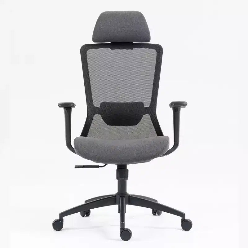Okak Computer Chair with High Back, Office Chair with Headrest and Wheels, Mesh Desk Chair for Office, Study, Reading Room