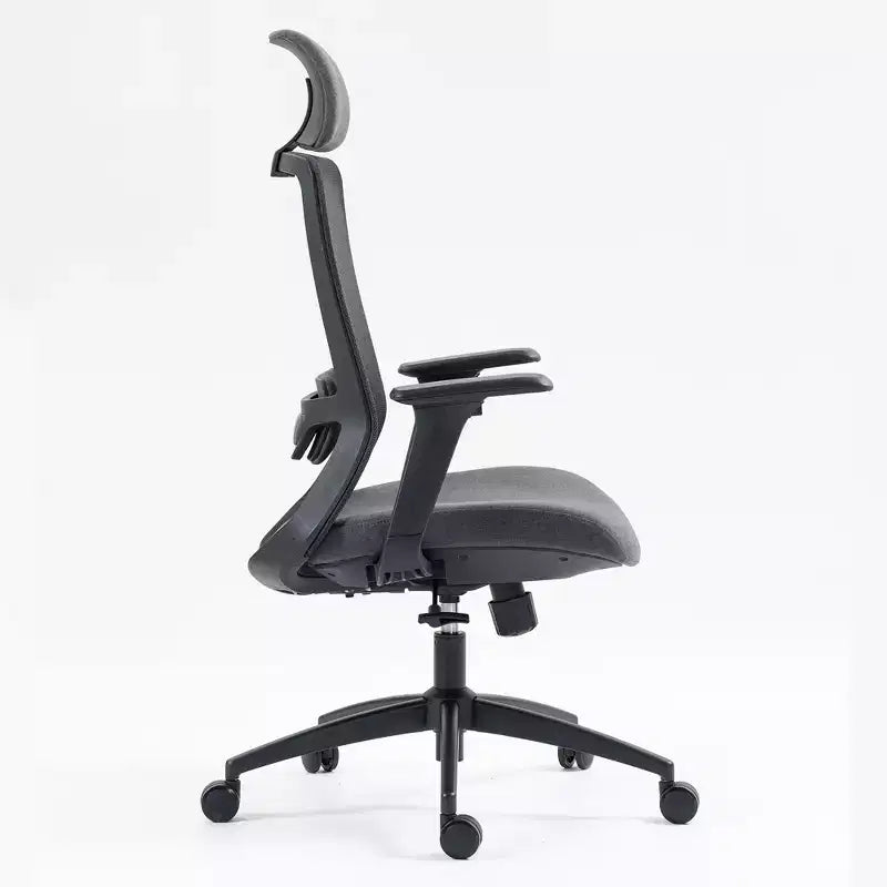 Okak Computer Chair with High Back, Office Chair with Headrest and Wheels, Mesh Desk Chair for Office, Study, Reading Room
