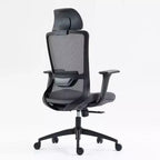 Okak Computer Chair with High Back, Office Chair with Headrest and Wheels, Mesh Desk Chair for Office, Study, Reading Room